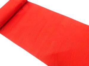 アンティーク　蝶模様織り出し　八寸帯地反物